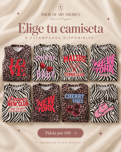 Camiseta Iconic Print